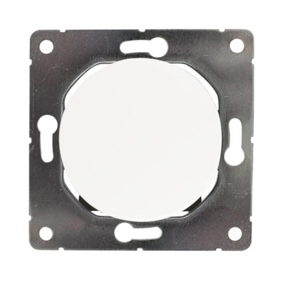 Włącznik pojedynczy SOUL biały DPM