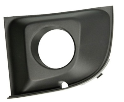 Fiat 500 07- решётка радиатора решётка рамка бампера правая фото №1