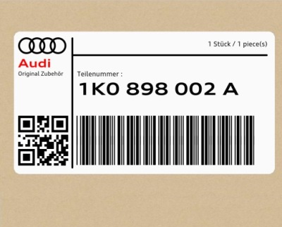 Комплект коромысел audi q3 rsq3 фото №1