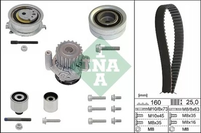 JUEGO CORREA DISTRIBUCIÓN + BOMBA DE AGUA 530 0550 32 INA  