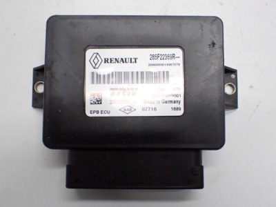 Модуль блок управления тормоза ручного 285f22369r renault scenic iii 16r фото №1