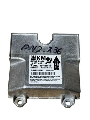 Модуль датчик подушка безпеки opel astra h 13367448 фото №1