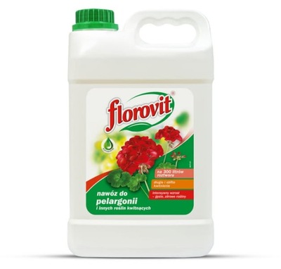 FLOROVIT NAWÓZ PŁYNNY DO PELARGONII 2,5 L