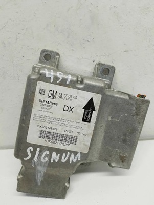 Модуль датчик подушка безопасности opel signum 13170589 фото №1