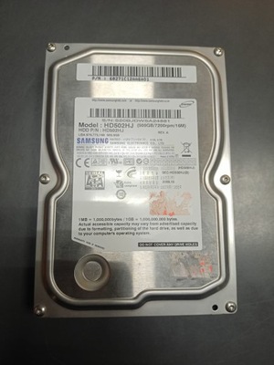 Dysk twardy Samsung HD502HJ 500GB SATA II 3,5"