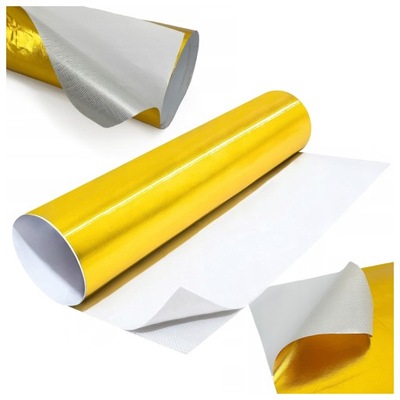 Защита тепловая samoprzylepna золотая 100x100cm фото №1