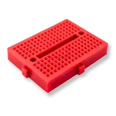 Płytka prototypowa 170 pól do modułów Arduino czerwona stykowa breadboard