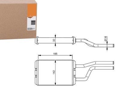Nrf отопитель toyota hiace 95-06 nrf фото №1