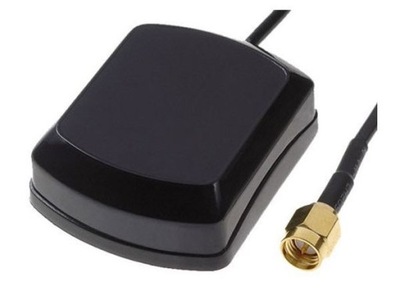 Antena GPS wtyk SMA-A kabel 5m