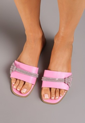 Born2Be Różowe Klapki damskie 38