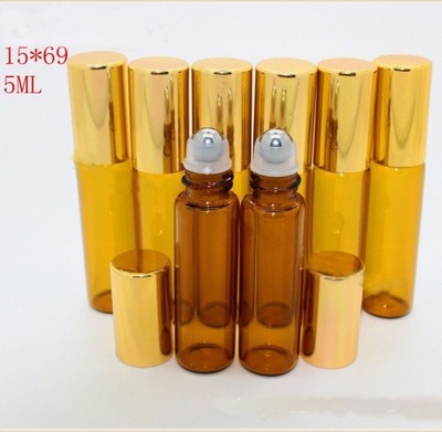 Perfumy 5ml na metalowej butelce kula