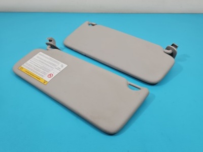 Заслонка левая renault twingo ii козырёк защита солнцезащитная фото №1