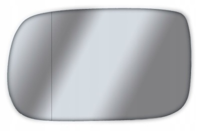 Вкладиш дзеркало скло honda civic vii 04-06 asf le фото №1