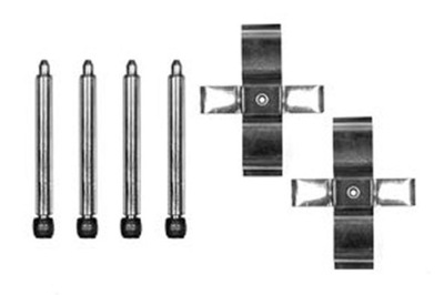 TRW PFK379 КОМПЛЕКТ АКСЕСУАРОВ, КОЛОДКИ ТОРМОЗНЫЕ