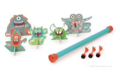 Dmuchawka XL 3 lotki 5 celów Stworki / Scratch