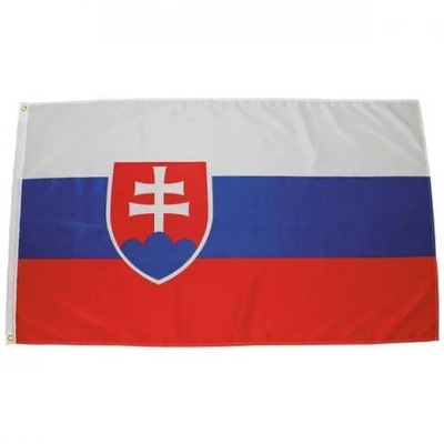 Flaga Słowacji 150x90 cm. Flaga Słowacji poliester