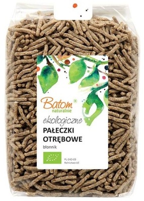 PAŁECZKI OTRĘBOWE BIO 250 g - BATOM