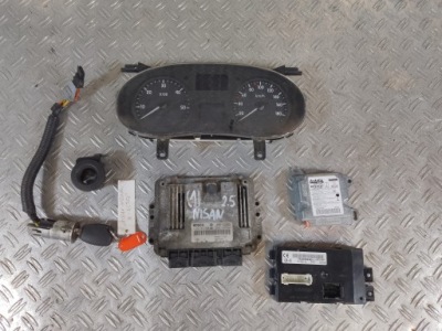 Nissan primastar 02-06 бортовий комп'ютер набір 2.5 dci фото №1