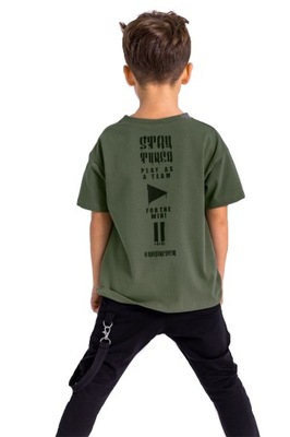 T-shirt URBAN CREW khaki All For Kids 116/122