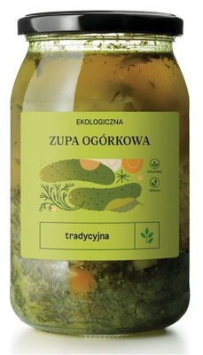 ZUPA OGÓRKOWA BIO 900 ml - DELIKATNA (ZAKWASOWNIA) DELIKATNA