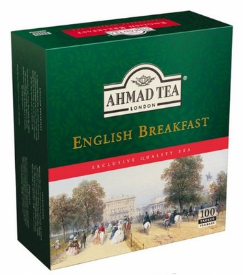 Ahmad Tea English Breakfast Herbata Expresowa 100 saszetek 200 g