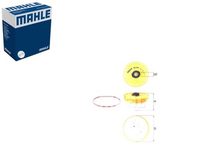 FILTRO COMBUSTIBLES TOYOTA MAHLE  