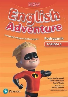 ENGLISH ADVENTURE NEW 3 SB + CD PEARSON