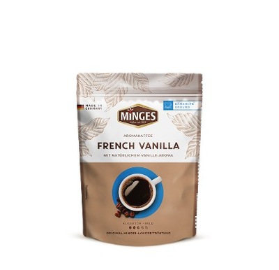 Minges French Vanilla Kawa mielona o wyrafinowanym smaku wanilii 250g