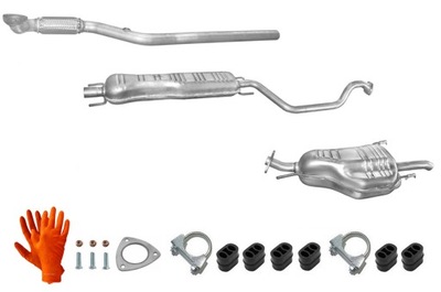 OPEL ZAFIRA A 1.8 (2000-2003) SYSTEM OUTLET  