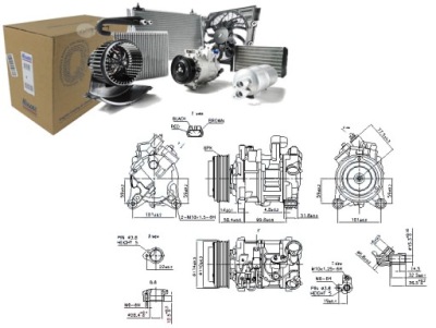Nissens компрессор кондиционера bmw 5 f10 5 f11 фото №1