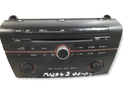 Cdradio радио cd заводской mazda 3 bk 03-06 фото №1
