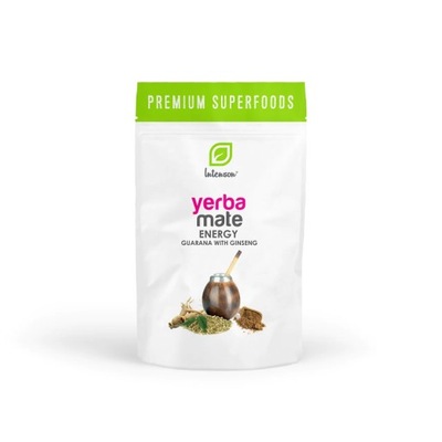 INTENSON Yerba mate ENERGIA guarana, żeń szeń 150g