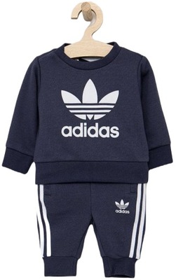 KOMPLET DZIECIĘCY ADIDAS CREW SWEATSHIRT SET HE4661