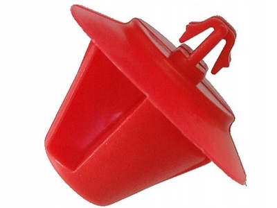 5x renault clio megane 2 кліпса спойлер кришки дзеркало фото №1