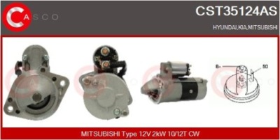 СТАРТЕР MITSUBISHI OE CST35124AS 