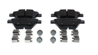 Bosch гальмівні колодки гальмівні audi a3/skoda octavia ii/vw golf vi фото №1
