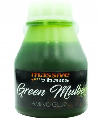 MASSIVE BAITS AMINO Glug Green Mulberry Morwa250ml