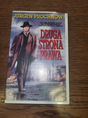 DRUGA STRONA PRAWA KASETA VIDEO VHS - JURGEN PROCHNOW