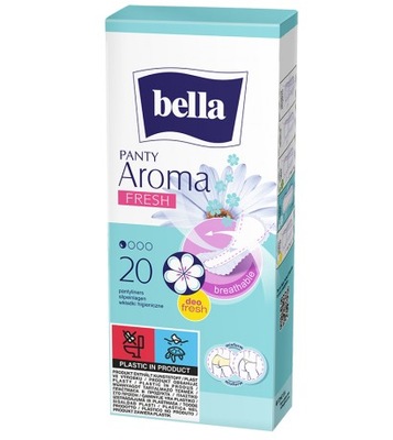 WKŁADKI BELLA PANTY AROMA Fresh higieniczne 20szt.