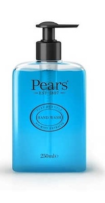 Pears Mint Extract Blue, Płyn do mycia rąk, 250ml