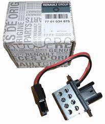 Резистор вентилятор резистор renault clio kangoo оригінал 7701034875 фото №1