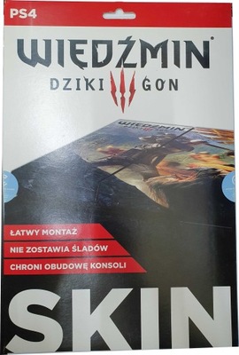 Skin do konsoli PS4 Wiedźmin Dziki Gon