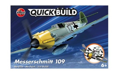 Messerschmitt Bf109 QUICKBUILD Airfix J6001 (klocki)