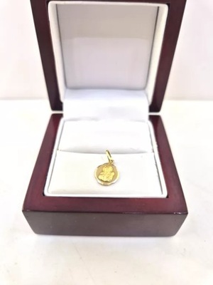 ZŁOTY MEDALIK MATKA BOSKA 585 0,8G