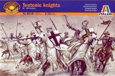 Italeri 6019 1/72 Krzyżacy / Rycerze krzyżaccy XII-XIII w.