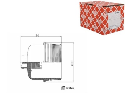 Корпус фільтра оливи alfa romeo mito citroen nemo minivan fiat 500 фото №1