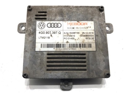 Блок запалювання led audi a6 c7 4g0907397q 11-18 модуль фото №1