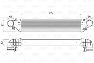 ИНТЕРКУЛЕР DB W203/C209 1,8CGI/2,1CDI/3,0CDI VAL818552