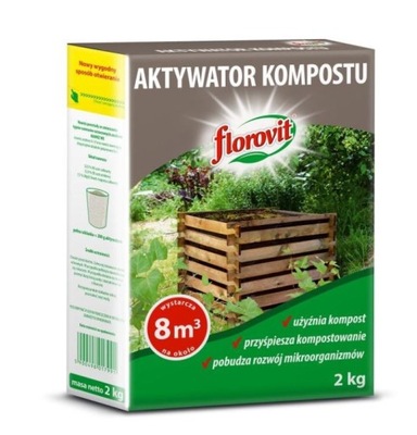 Florovit Aktywator kompostu 2kg komposter