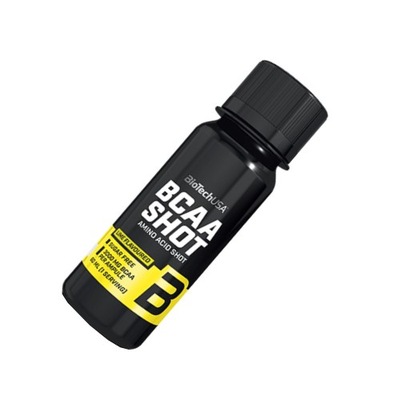 BioTech BCAA shot aminokwasy wit. B6 60 ml Limonka